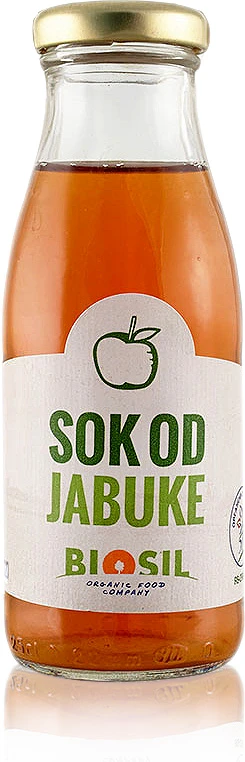 Sok od jabuke (organski proizvod) 250 ml Biosil